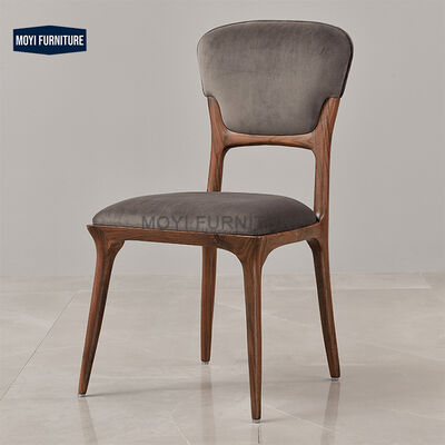 CUSTOM Dining Room Set Showcasing French Latest Design Solid Wood Veneer Color Restaurant Armchairs Seating Chairs