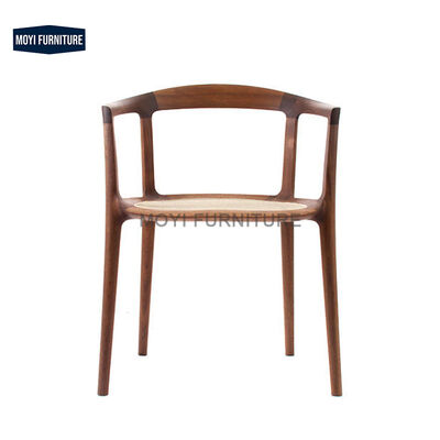 Apartment Dining Chair with Wooden Legs Solid Wood Modern Contemporary Design Dining Room Kitchen Living Room Office Bar