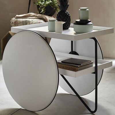 Hotel Restaurant Banquet Wedding Party Apartment Customized Iron Wood Trolley Metal Cart with Wheels Hotels Bars