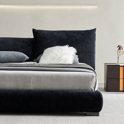 Bed Room Furniture Home Furniture Modern Luxury King Size Queen Double Bed MOYI Big Dable Queen Super Frame Set