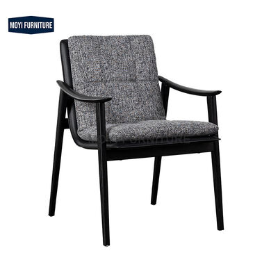 Custom Dining Room Furniture PU Leather Upholstered Chair Accent Chair Restaurant Cafe Hotel Dining Chair
