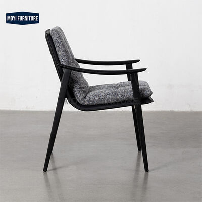 Custom Dining Room Furniture PU Leather Upholstered Chair Accent Chair Restaurant Cafe Hotel Dining Chair