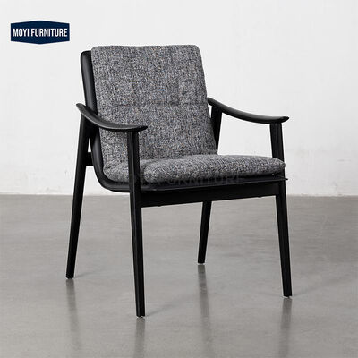 Custom Dining Room Furniture PU Leather Upholstered Chair Accent Chair Restaurant Cafe Hotel Dining Chair