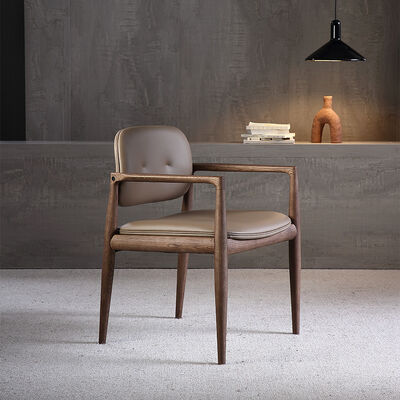 Home Furniture Upholstered Velvet Dining Chair Luxury Pu Leisure Design High Back Dining Room Furniture