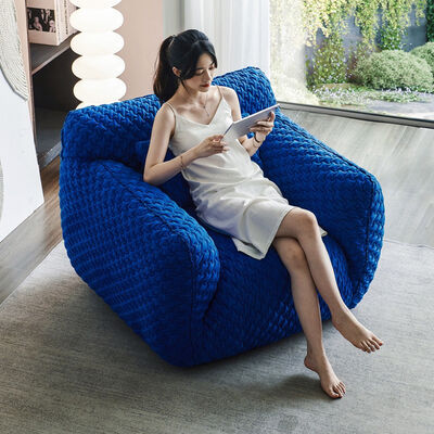 Living Room Furniture Multi functional Rocking Chair Single Recliner Sofa With Arms Legs Plastic Comfortable Appearance