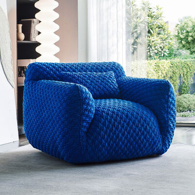 Living Room Furniture Multi functional Rocking Chair Single Recliner Sofa With Arms Legs Plastic Comfortable Appearance