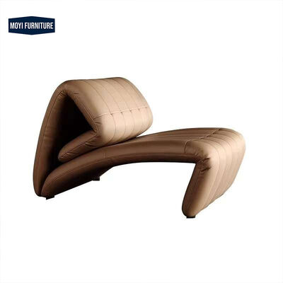 Mail Packing Modern Leather Recliner Chair Luxury Lounge Accent Chair Ideal for Living Room Hotel Coffee Leisure Reading