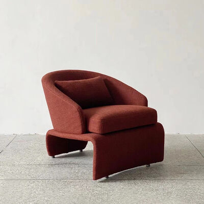 Home Furniture Modern Italian Style Living Room Velvet Accent Chair Lounge Chair Hotel Low Seat