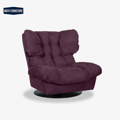 Fabric Optional Oversized Lounge Leather Rocking Chair Modern Swivel Living Room Accent Sofa Armchair Style Seating Option