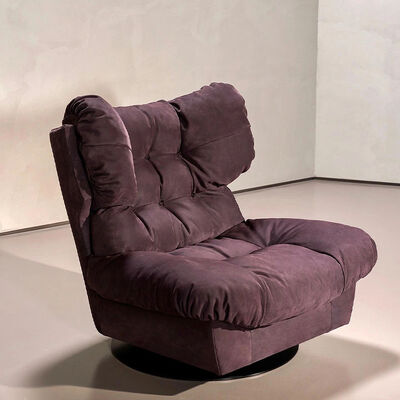 Fabric Optional Oversized Lounge Leather Rocking Chair Modern Swivel Living Room Accent Sofa Armchair Style Seating Option