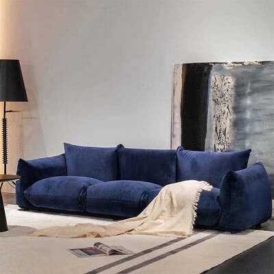 Mail Packing Y Fabric 3 Seater Living Room Sofa Italian Minimalism Design Furniture Marenco Style Elegant Comfortable