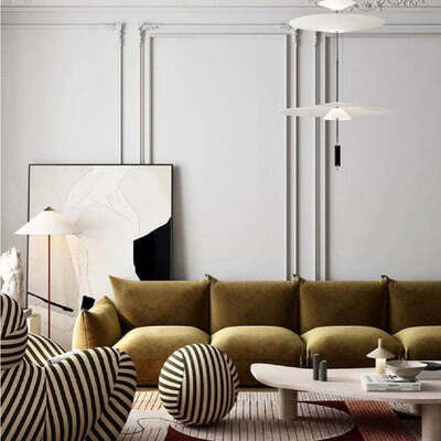 Mail Packing Y Fabric 3 Seater Living Room Sofa Italian Minimalism Design Furniture Marenco Style Elegant Comfortable