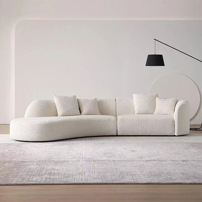 Set Sofa Type Customize Size Nordic Minimalism Curved Sectional Modernos Sofa Cloud Couch Sectional C Shaped Living Room