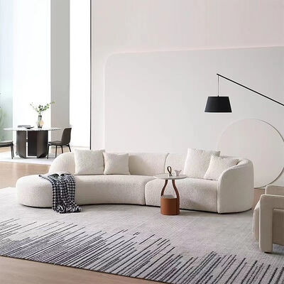 Set Sofa Type Customize Size Nordic Minimalism Curved Sectional Modernos Sofa Cloud Couch Sectional C Shaped Living Room