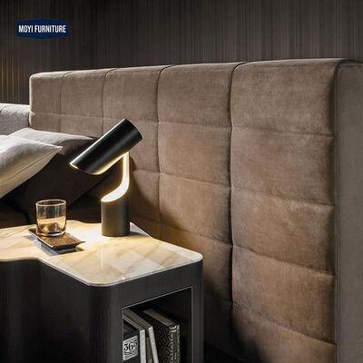 High Density Foam Luxury Queen Bed Italian Luxury Bedroom Set Furniture King Size Frame Modern Upholstered Beds OEM Accepted