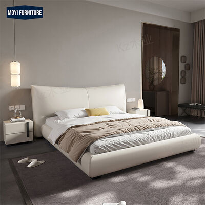 Plywood Panel Type Customize King Size Queen Size Beds Custom Sizes Italian Minimalist Leather Bed Designer 150200180200cm