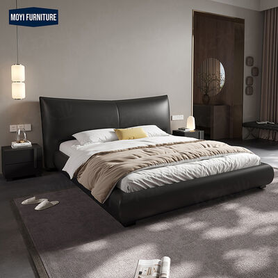 Plywood Panel Type Customize King Size Queen Size Beds Custom Sizes Italian Minimalist Leather Bed Designer 150200180200cm