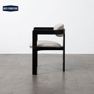 Solid Wood Legs Modern Chinese Dining Chair Set Office Negotiation Table Reception Chair Furniture Hotel Club Marketing