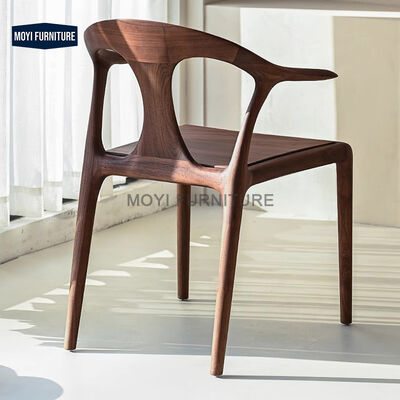 Modern CUSTOM Nordic Designer Mid Century Luxury Timber Wood Dining Chairs Ergonomic Style Perfect Farmhouse Dining Room