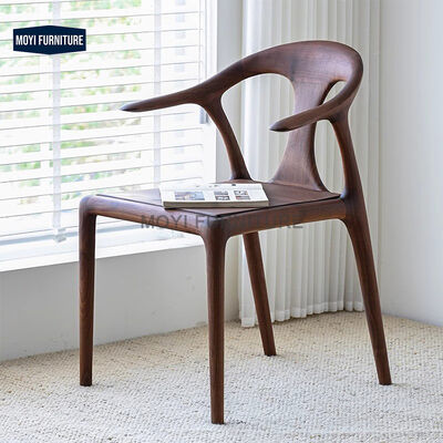 Modern CUSTOM Nordic Designer Mid Century Luxury Timber Wood Dining Chairs Ergonomic Style Perfect Farmhouse Dining Room