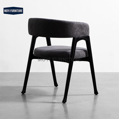 Wood Legs Synthetic Leather Dining Room Chair Luxury Metal Frame Combining Luxury and Functionality for High End Dining