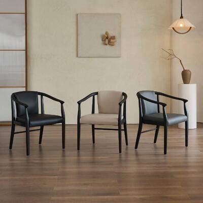 Villa Modern Dinner Chair Luxury Dining Chairs with Elegant Wooden Design Creating Unforgettable Dining Experience