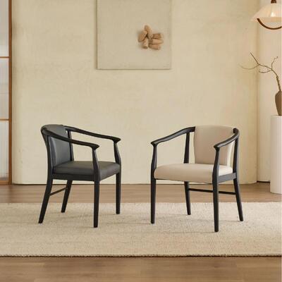 Villa Modern Dinner Chair Luxury Dining Chairs with Elegant Wooden Design Creating Unforgettable Dining Experience