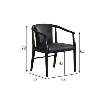 Villa Modern Dinner Chair Luxury Dining Chairs with Elegant Wooden Design Creating Unforgettable Dining Experience