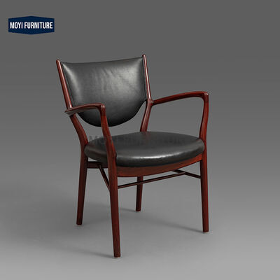 Standard Size Dining Chair Solid Wood Upholstered Modern Luxury Design Engineered Specifically for Cafe Shop Hotel