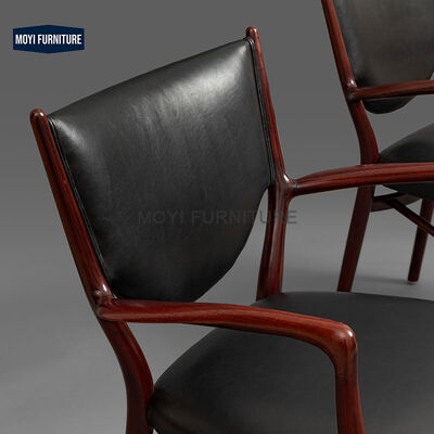 Standard Size Dining Chair Solid Wood Upholstered Modern Luxury Design Engineered Specifically for Cafe Shop Hotel