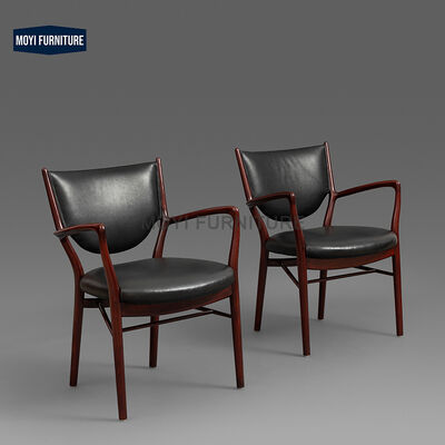 Standard Size Dining Chair Solid Wood Upholstered Modern Luxury Design Engineered Specifically for Cafe Shop Hotel