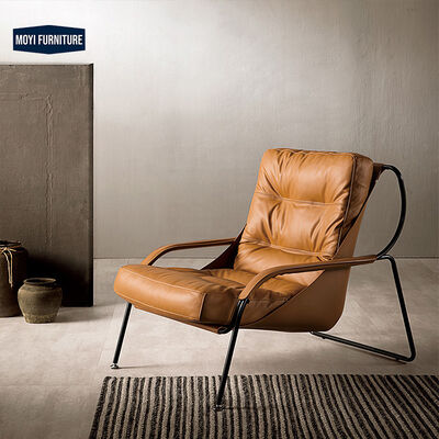 Home Furniture Synthetic Leather Recliner Chair Luxury Chesterfield Designer Lounge Chair Living Room Comfortable Design
