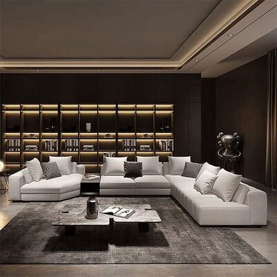 Mail Packing Modern L Shape Sectional Couch Set Luxury Italian Design Living Room Sofa Sectional Furniture