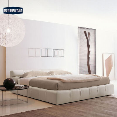 Plywood Modern Luxury Soft Room Double Design Bed Room Set Bedroom Furniture Featuring Tatami Queen Frame Gold Velvet Bed