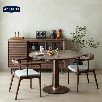 Custom Standard Size Comfortable Wooden Dining Chairs Nordic Modern Wood Chair for Commercial Dining