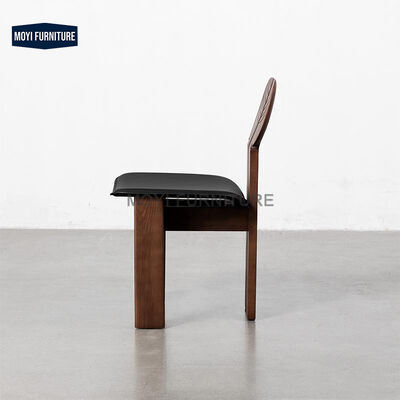 Modern Solid Wood Dining Chair Retro Leisure Style Hotel Coffee Shop Creative Design for Dining Room Furniture