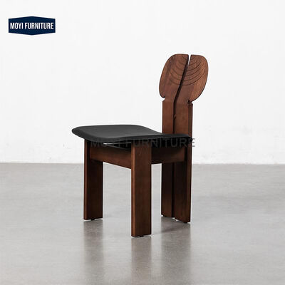 Modern Solid Wood Dining Chair Retro Leisure Style Hotel Coffee Shop Creative Design for Dining Room Furniture