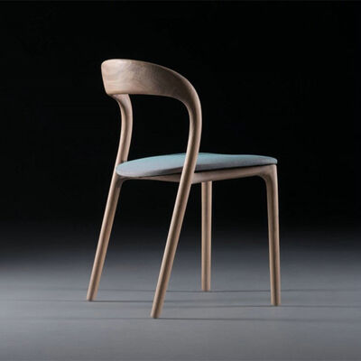 Dining Room Set Vintage Walnut Nordic Solid Wood Dining Chair Leather Luxury Wooden Chairs Modern Room Dining Table Seating
