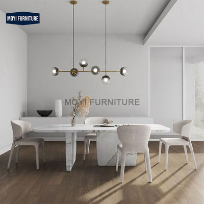 Modern Standard Size Leather Dining Chair Upholstery Leather Legs Minimalist Coffee Chair Luxury Design Dining Table