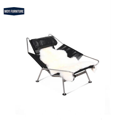 Custom Leisure Chair Handwoven Hemp Rope Nordic Minimalist Lounge Chair Modern Furniture Living Room Balcony Recliner