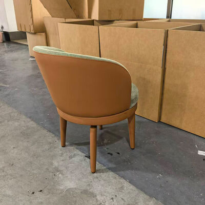 CUSTOM Dining Room Furniture Elegant Velvet Upholstered Leather Swivel Comfortable Modern Nordic Luxury Dining Chair