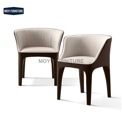 Mail Packing Dining Room Set Upholstered Dining Chair Fiberglass Frame Fabric Comfortable Restaurant Hotel Seating Option
