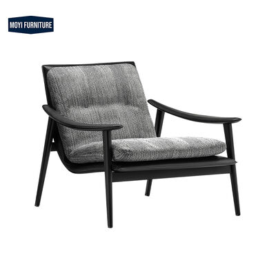 Carpet Recommended Arm Chair Modern Nordic Ash Wood Dining Chair Foshan Comfortable Seating Home Furniture