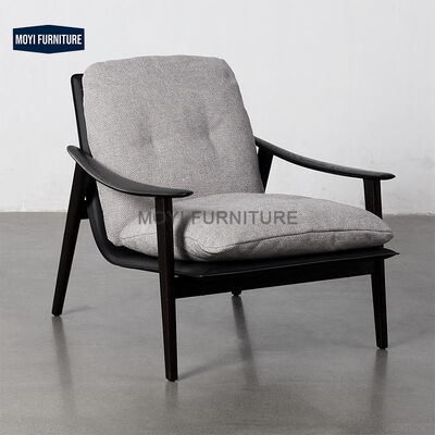 Carpet Recommended Arm Chair Modern Nordic Ash Wood Dining Chair Foshan Comfortable Seating Home Furniture