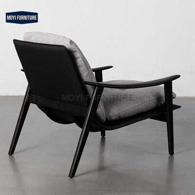 Carpet Recommended Arm Chair Modern Nordic Ash Wood Dining Chair Foshan Comfortable Seating Home Furniture