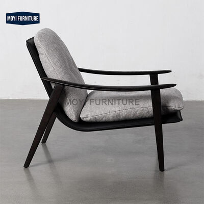 Carpet Recommended Arm Chair Modern Nordic Ash Wood Dining Chair Foshan Comfortable Seating Home Furniture