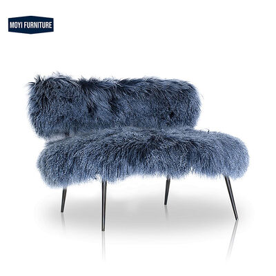 Velvet Fabric Chair Metal Feet Multicolour Minimalist Living Room Furniture Lounge Chair Modern Design for Hotel Bedroom