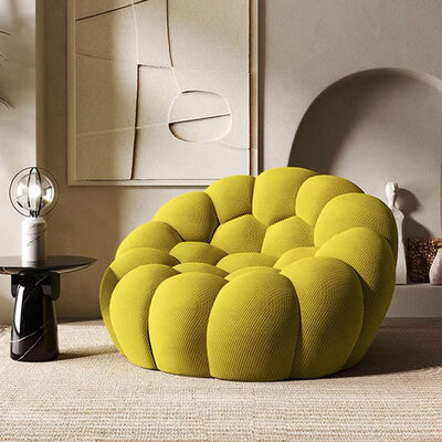 end Luxury Bubble Sofa 3D Mesh Fabric Foam Modeling for Home Living Room Dining Hotel Coffee Leisure Reading Furniture