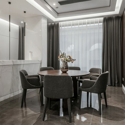 Dinning Room Set Modern Italian Luxury Minimalist Chair Backrest Hotel Coffee Shop Leisure Highend Dining Seating Chair