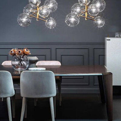 Dinning Room Set Modern Italian Luxury Minimalist Chair Backrest Hotel Coffee Shop Leisure Highend Dining Seating Chair